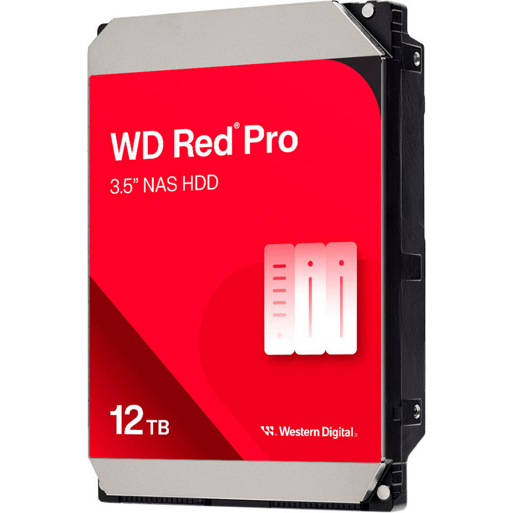 Накопичувач HDD SATA 12.0TB WD Red Pro NAS 7200 rpm 512 MB (WD122KFBX) ( 3.5" ) Харків - фото 1