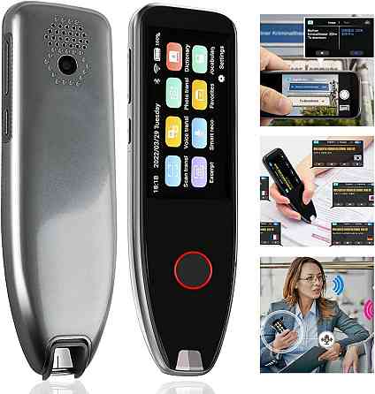 Ручка-переводчик сканирующая с LCD-экраном озвучиванием текста онлайн оффлайн переводом 113 языков портативный Киев