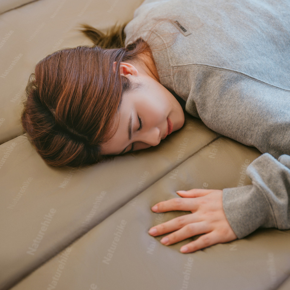 Спальник с капюшоном Naturehike Sunny Day PL02 U250 CNK2550WS028, (8,5°C), правый, коричнево-зеленый Ровно - изображение 5