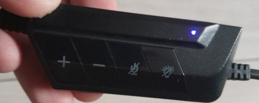 Навушники Real-El GDX-7800 Black-Red 7.1 Virtual ( наушники подсветка) Харків - фото 3