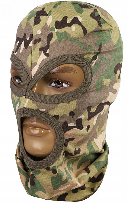 Универсальная Тактическая Балаклава - маска 3 отверстия MFH (10901X) Multicam Нововолынск - изображение 5