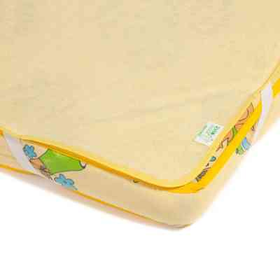 Наматрацник Еко Пупс водонепроникний Classic, 60х120 см Жовтий (КНАМ12060ж) Вінниця