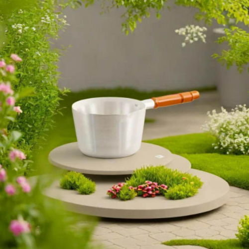 Ковш алюміній 1,6л з дерев'яною ручкою Interos Житомир - изображение 2