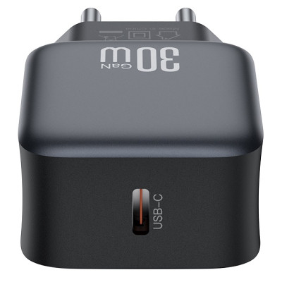 Зарядний пристрій XO USB-C PD30W black (L155_Black) Вінниця - фото 2