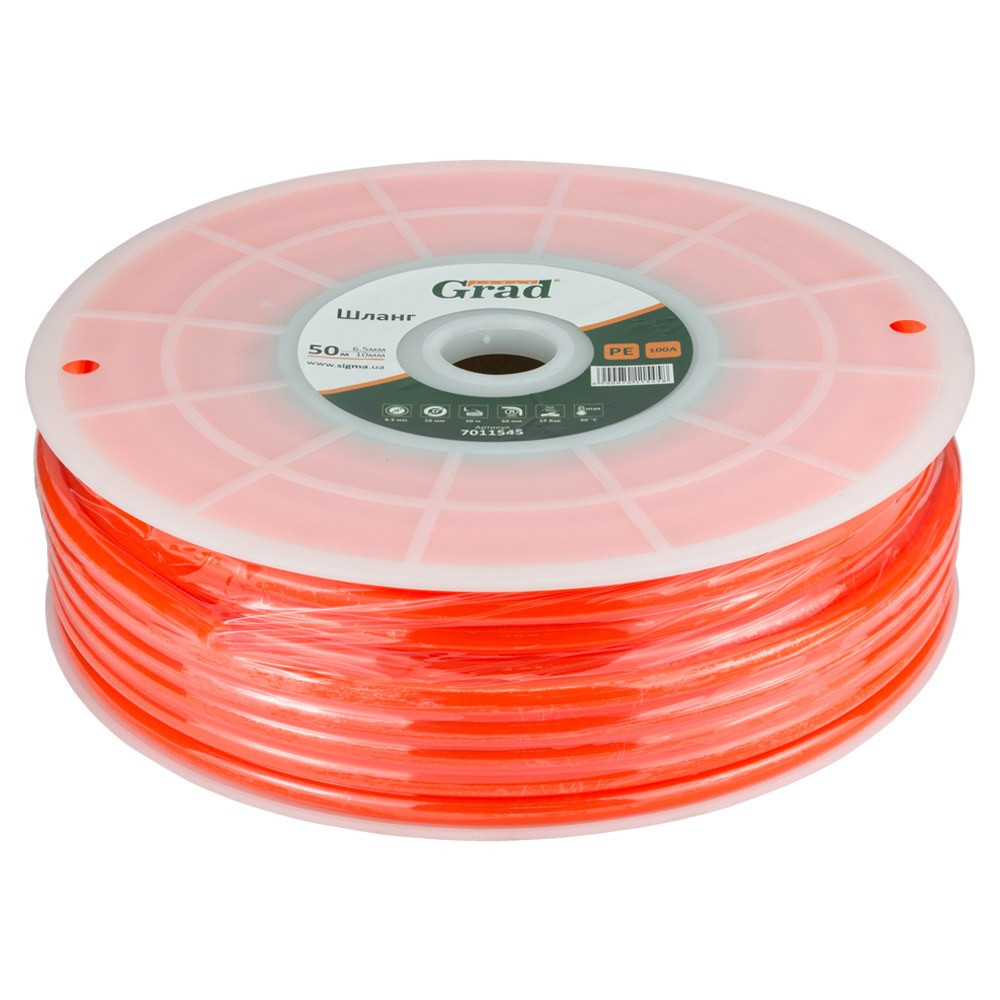 Grad Шланг в бухте полиэтиленовый (PE) 50м 6.5×10мм GRAD (7011545) Киев - изображение 2