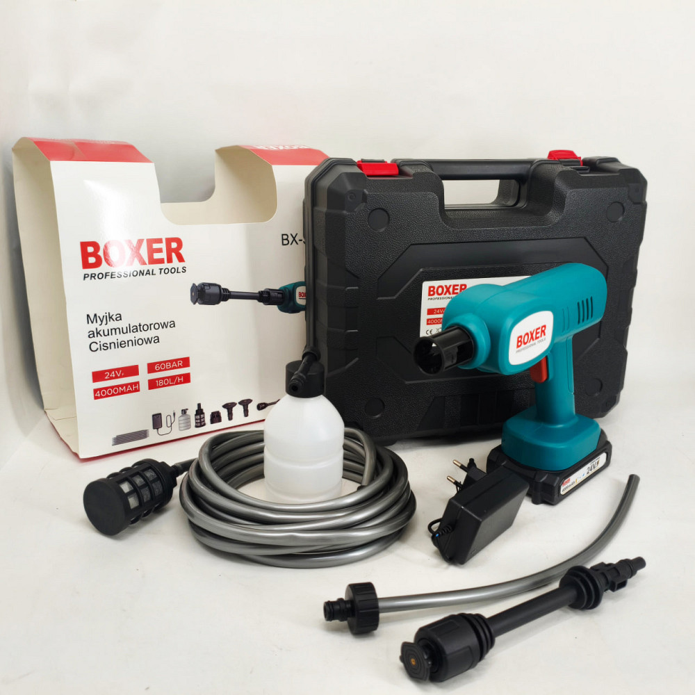 Портативна мийка для автомобіля в зручній валізі, Професійні мийки високого тиску MN-98 Львів - фото 9