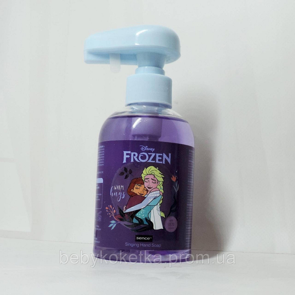 Поющее детское гель-мыло для рук Disney Frozen with Litchi scent, 250 мл Львов - изображение 1