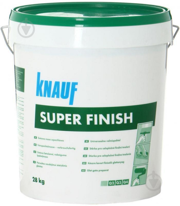 Шпаклівка фінішна готова мокра Knauf SuperFinish   28кг Київ - фото 1