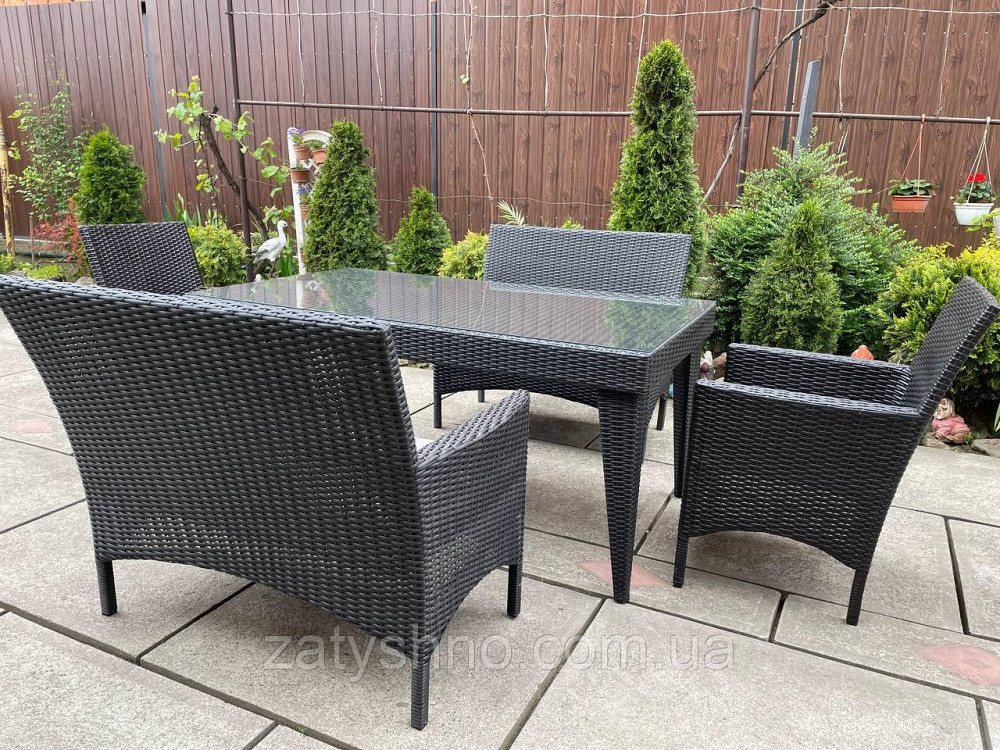 Набор мебели ротанговой с 2 диванами и 2 креслами Киев - изображение 10