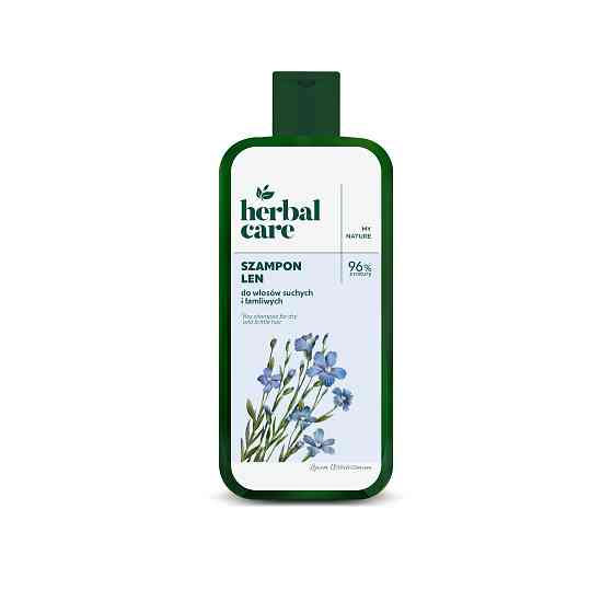 Шампунь для сухих и ломких волос Лен Herbal care 330 мл Киев