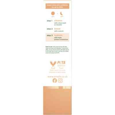 Крем для лица Simple Protect & Glow Тройной защиты с SPF 30 Увлажняющий 40 мл (8717163866900) Винница