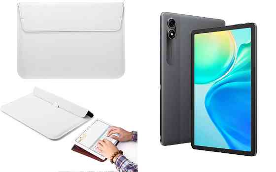 Чохол-конверт VitoCase для Blackview Tab 90, з функцією підставки для планшета Білий Київ