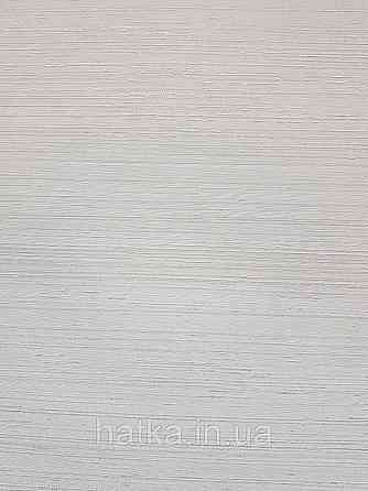Шпалери вінілові на паперовій основі Sirpi Italian Silk 7 однотонні молочні під тканина тонка золотиста смужка Київ