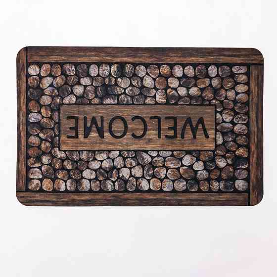 Килимок придверний Vertical Welcome 38*58 см діатомітовий HP-42-41 Коломия