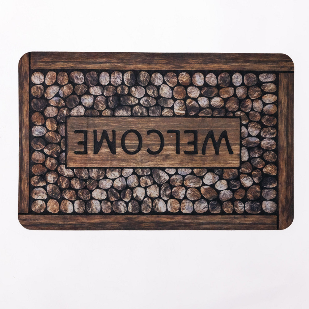 Килимок придверний Vertical Welcome 38*58 см діатомітовий HP-42-41 Коломия - фото 1