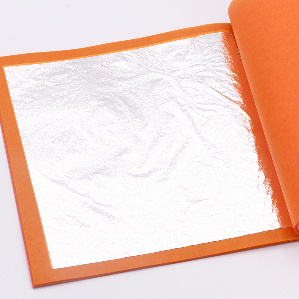 Сусальное серебро для декора и кондитерских изделий, 100 листов Киев - изображение 3