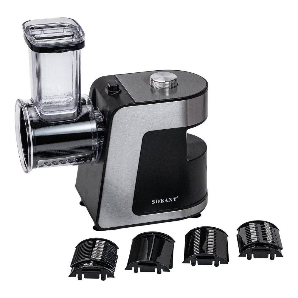 Электрическая овощерезка с 5 насадками 1000 Вт Киев - изображение 8