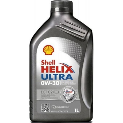 Моторна олива Shell Helix Ultra ECT С2/С3 0W30 1л (4688) Вінниця - фото 1