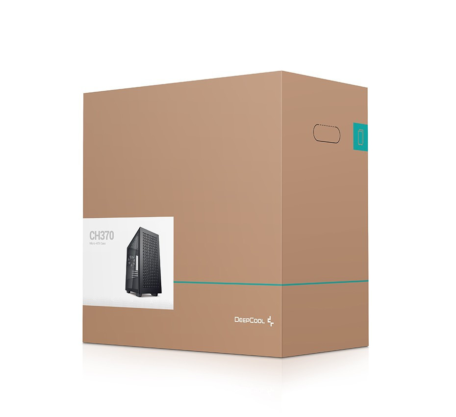 Корпус DeepCool CH370 Black (R-CH370-BKNAM1-G-1) без БЖ ( Black ) Харків - фото 14