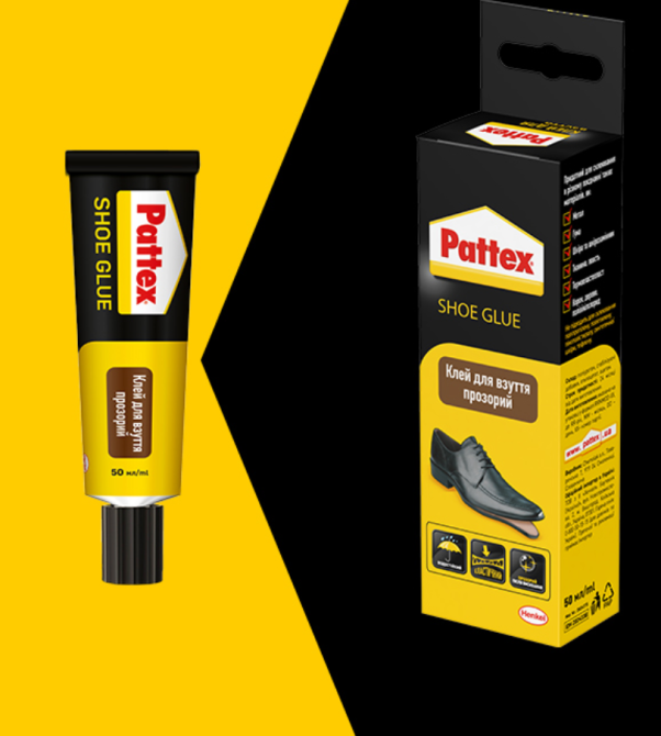 Клей Pattex для взуття 50 мл Прозорий (2924336) Дніпро - фото 2