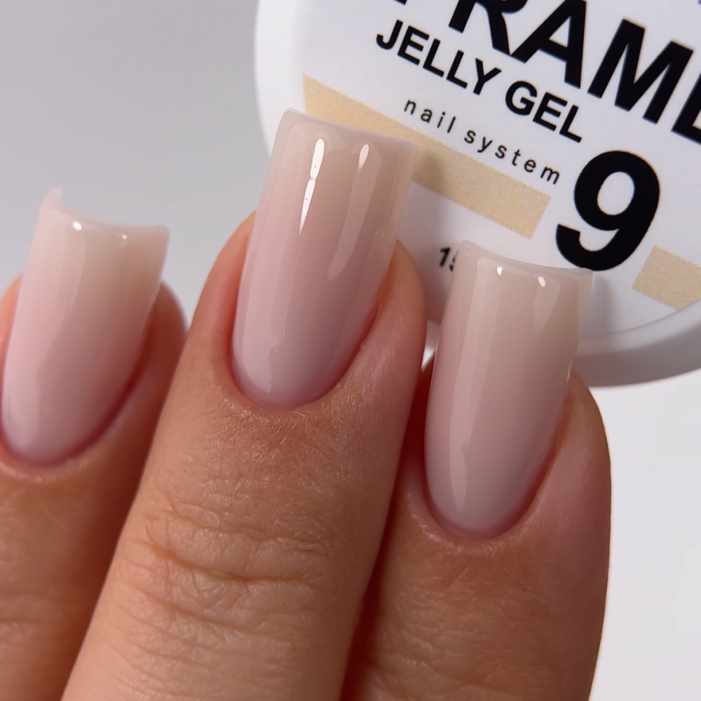 Гель-желе для нарощення нігтів Crooz Frame Jelly gel 09 15мл Херсон - фото 1