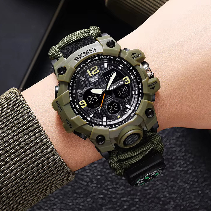 Часы наручные мужские SKMEI 1155BAG PARACORD SB-86 Киев - изображение 2