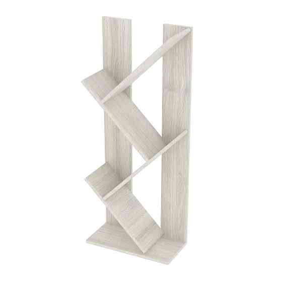 Полка для книг ПК-1, Дуб Шамоні Світлий, 440/216/1070 Львов