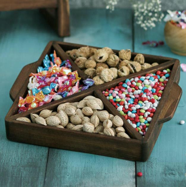 Менажница деревянная 