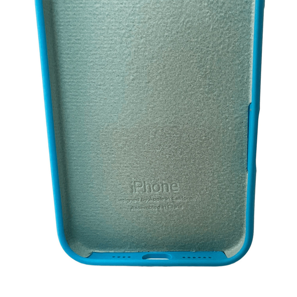 Чохол для смартфона Silicone Full Case AA Open Cam for Apple iPhone 16 Pro Max 38,Surf Blue Киев - изображение 3