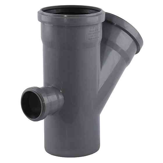Хрестовина VSplast 1пл 110х110х45+50х90° отвод сзади Киев
