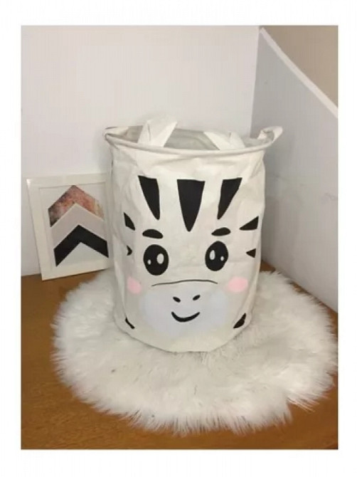 Корзина мішок для зберігання іграшок та білизни 45 на 35 см Вінниця - фото 1