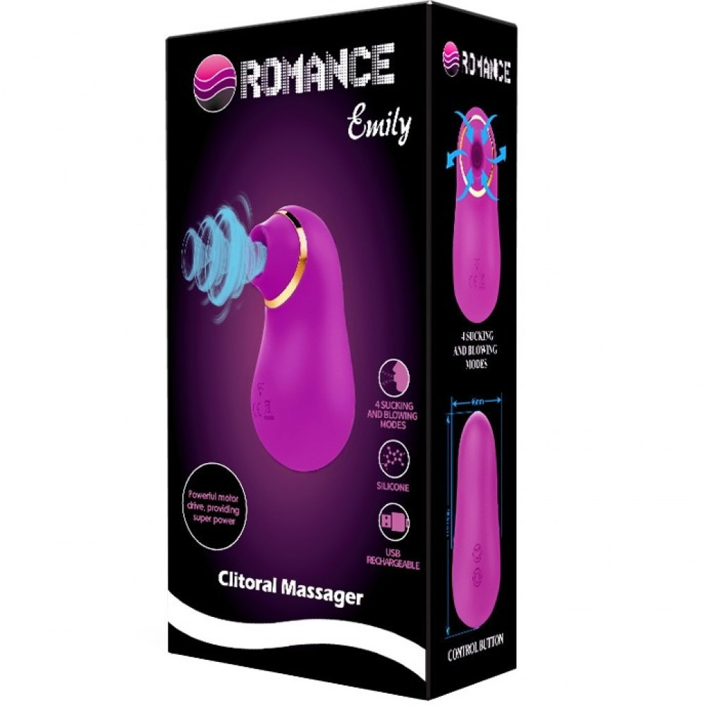 Кліторальний вібратор Emily Romance Sex Aura Київ - фото 6