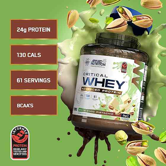 Протеїн Applied Nutrition Critical Whey 2000 р, White Chocolate Pistachio Луцьк