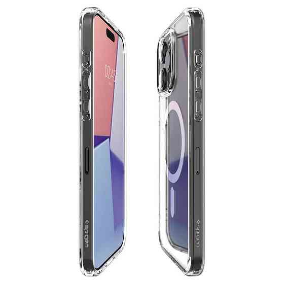 Чохол-накладка Spigen Ultra Hybrid MagFit для Apple iPhone 15 Pro White (ACS06715) ( 12503 ) Харків