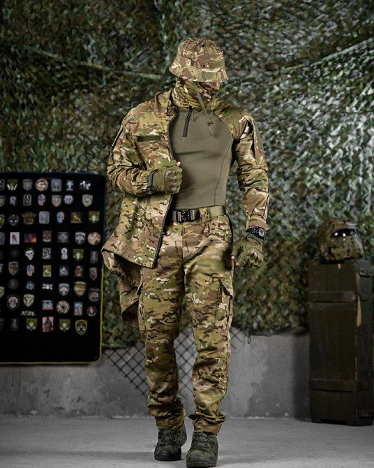 Летний тактический костюм PROJECT XEN 7в1 мультикам ДЛ7081 Одесса - изображение 3