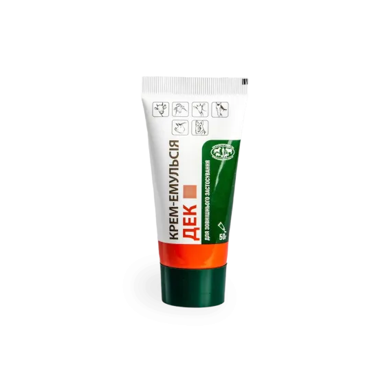 Крем-эмульсия ДЭК 50г (Укрзооветпромпостач) Винница