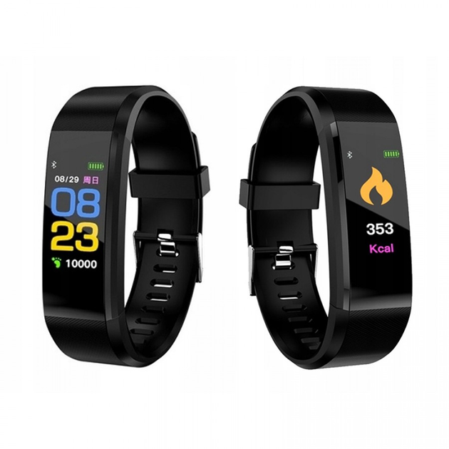 Фитнес-браслет Smart Band H5/B05 0,96″ OLED, пульс, давление, шагомер, сон, Bluetooth 4.0, IP68, черный Киев - изображение 5