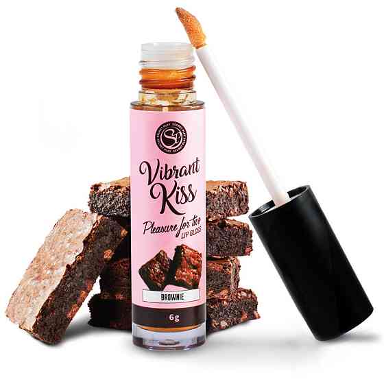 Рідкий вібратор VIBRANT KISS, БРАУНІ Sex Aura Київ