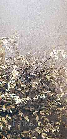 Обои виниловые на флизелине Marburg Aura метровые однотонные под крошку структурные коричневіе Киев