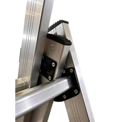 Драбина GTM 3-секції, розкладна, 3*11сх. 2,99-7,31м (KME311) Вінниця - фото 4