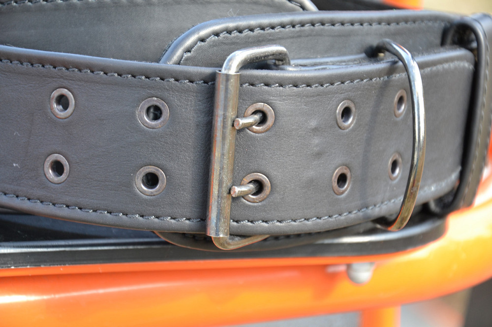 Пояс для важкої атлетики MadMax MFB-999 Restless & Wild Black XXL Каменское - изображение 8