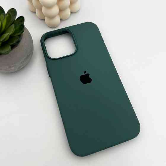 Чохол для смартфона Silicone Full Case AA Open Cam for Apple iPhone 15 Pro Max 46,Pine Green Киев