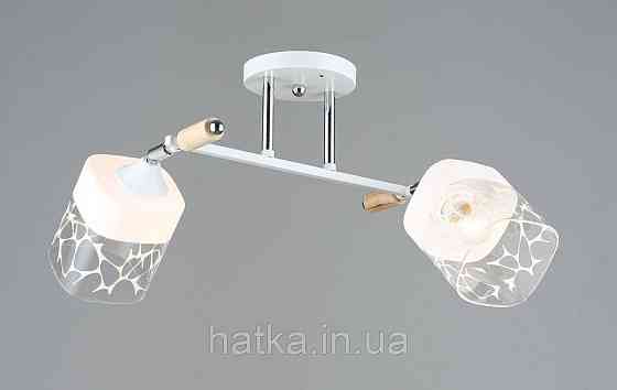 Люстра стельова Sirius B A4118/2 WT+CH з поворотнім механізмом Київ