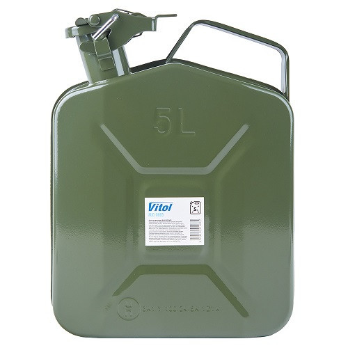 Металлическая канистра Vitol 5 литров Харьков - изображение 1