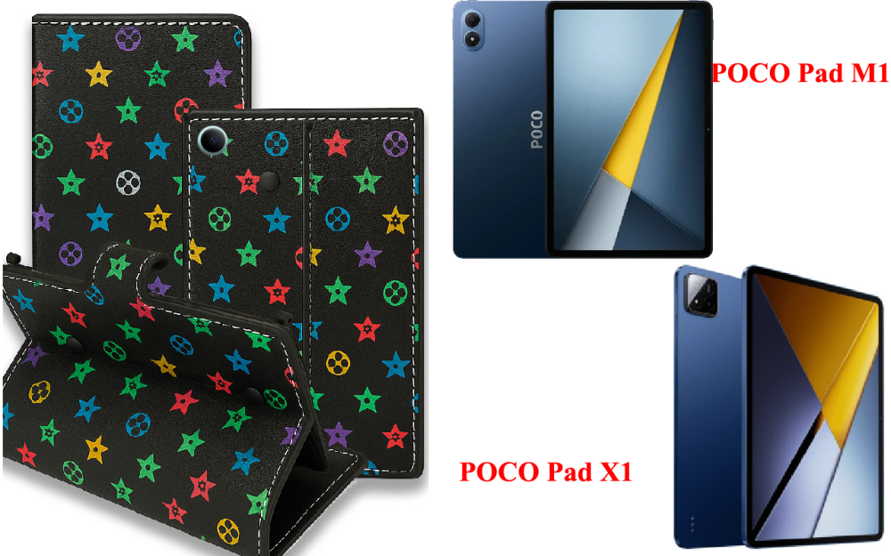 Книжка-трансформер для планшета POCO Pad M1, POCO Pad X1, колір Black Lyi Black Київ - фото 1