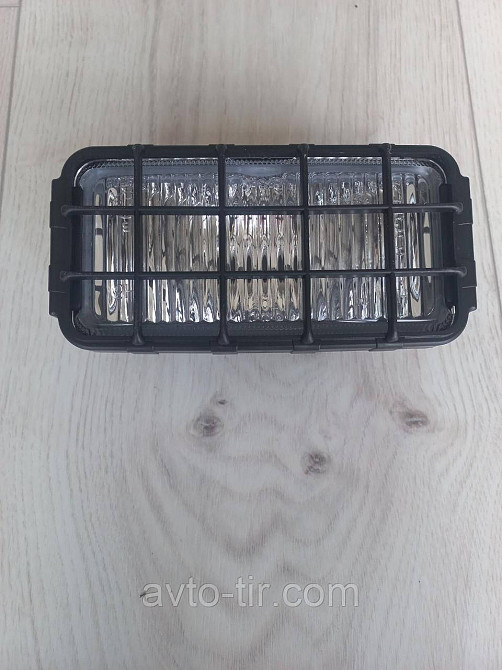 Фара протитуманна 12/24V (Галогенка) Прямокутна 180*86Mm Wesem HP2.10045 Протитуманна галогенна фара біла Луцк - изображение 2