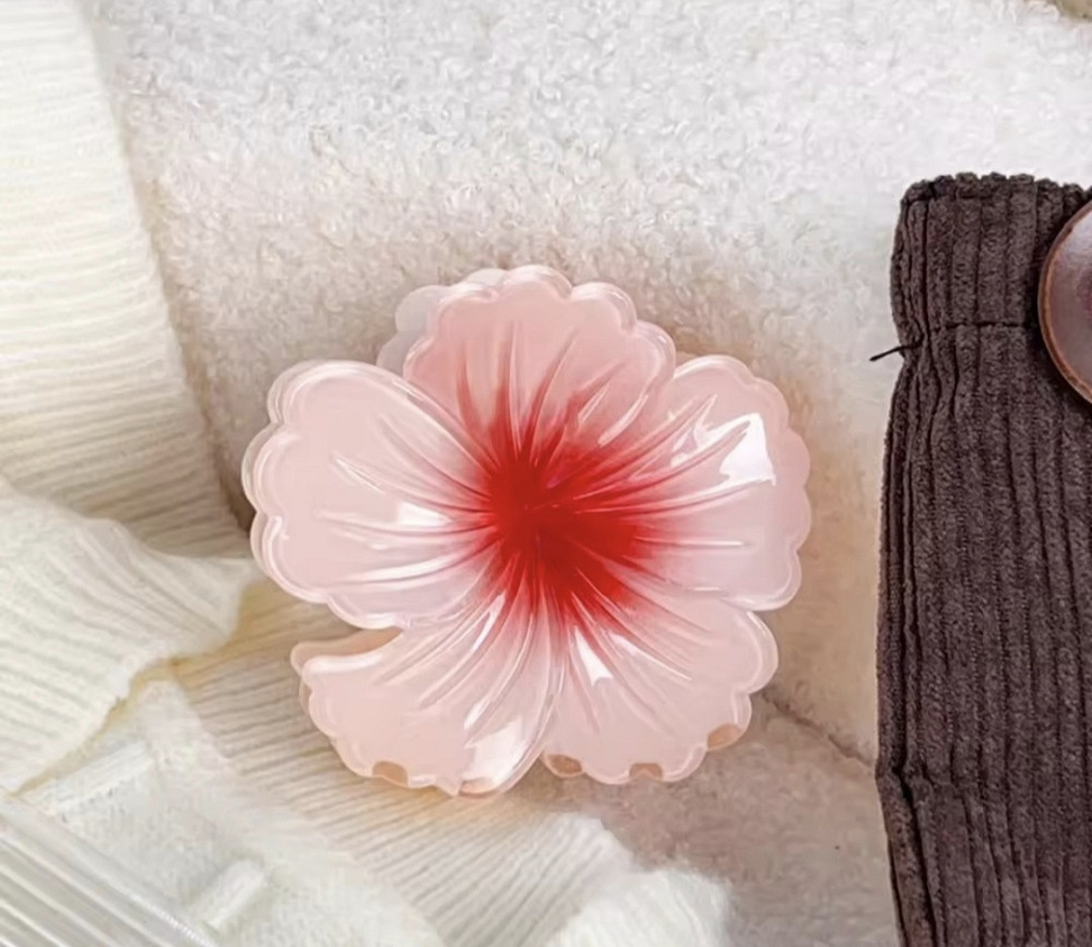 Заколка-крабік квітка Червоний Смела - изображение 6