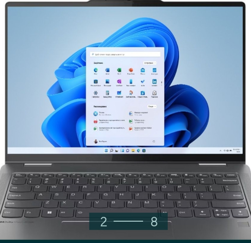 Ноутбук: Lenovo Yoga 7 Storm Grey + Стилус. Київ - фото 2