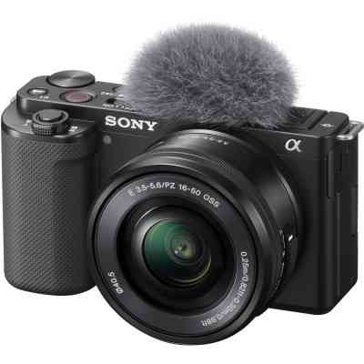 Цифровий фотоапарат Sony Alpha ZV-E10 kit 16-50mm Black (ZVE10LB.CEC) Вінниця