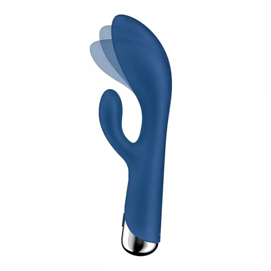 Вібратор-кролик Satisfyer Spinning Rabbit 1 Blue Львів